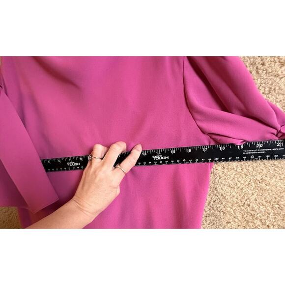 NWT Trina Turk Talia Mini Dress Women's Sz 4 Classic Preppy Bow Girly Vacation - Picture 14 of 14